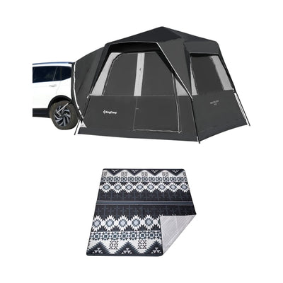 KingCamp BOUNDLESS X3 Car Tent & Waterproof Mat Bundle