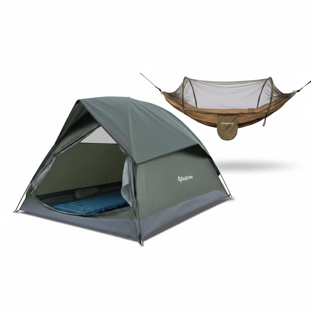 KingCamp Camping Sleep System 3-in-1 Bundle