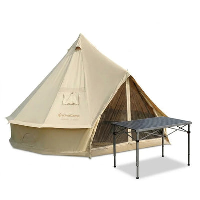 KingCamp KHAN C 500 Tent & Table Bundle