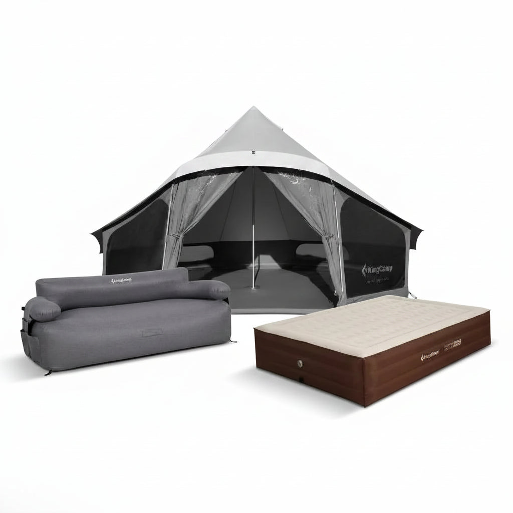 KingCamp KHAN LIGHT Tent Trio Bundle