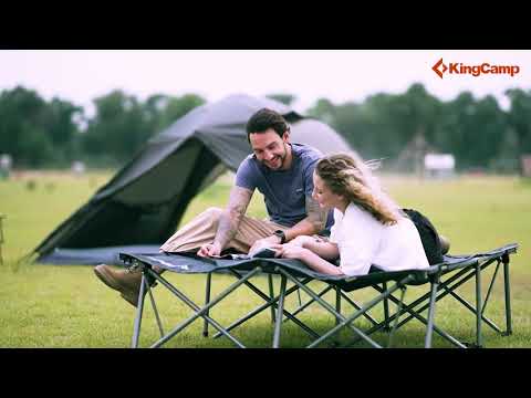 KingCamp Luxury Double Folding Camping Cot