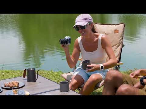 KingCamp GRANITE P8060 Folding Fiberglass Camping Table