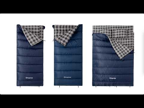 KingCamp SNOWFLAKE 300 Flannel Double Sleeping Bag