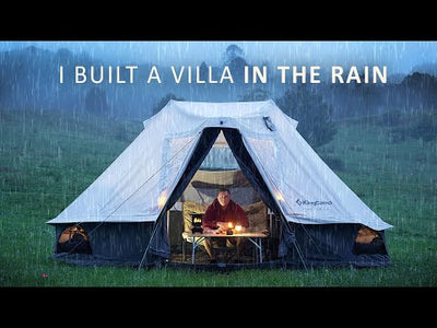 KingCamp Khan Villa 4-Season 4-6 Person Bell Tent