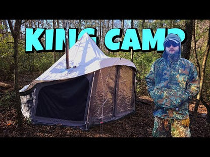 KingCamp KHAN LIGHT 400/500 Canvas Bell Tent
