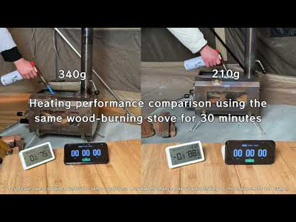 KingCamp KHAN 340GSM TC Canvas 4-Season Bell Tent