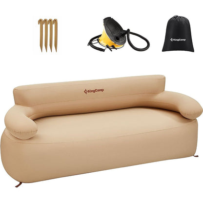 KingCamp Inflatable Sofa with a FREE Blanket