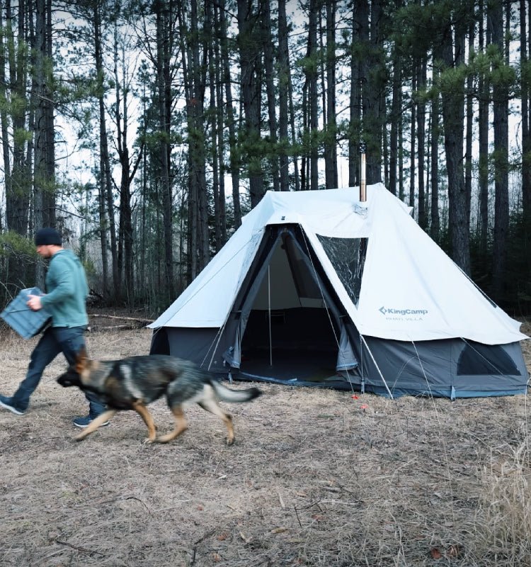KingCamp KHAN VILLA Tent Bundle for 4-6 Person