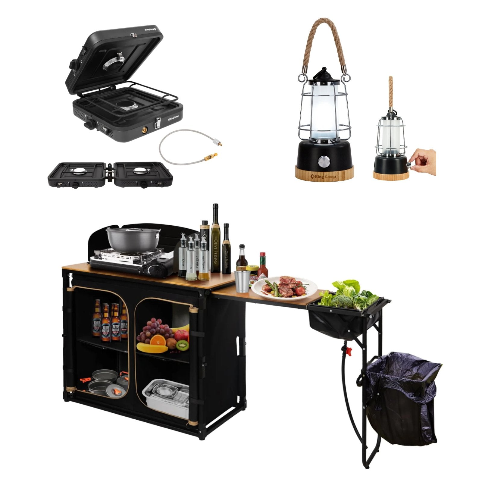 KingCamp Outdoor Kitchen Bundle