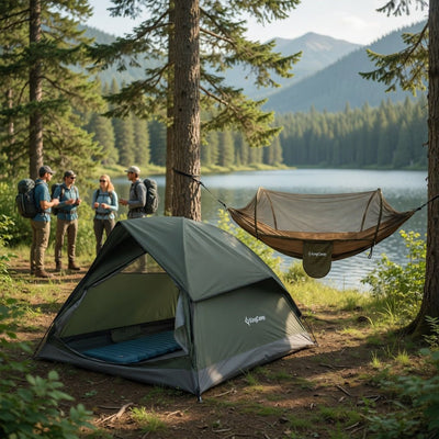 KingCamp Backpacker & Trailhead 3-in-1 Comfort Bundle