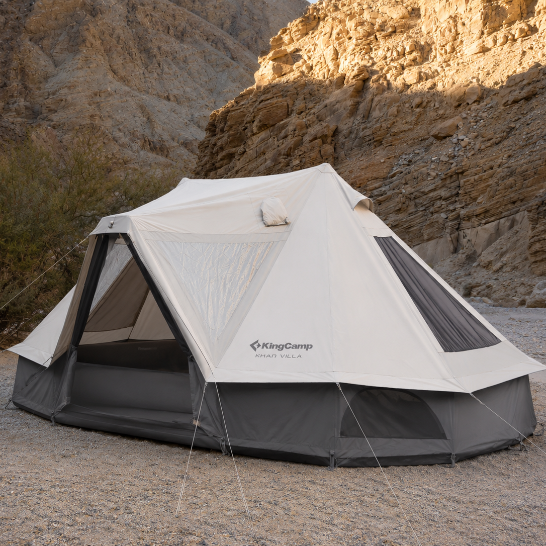KingCamp KHAN VILLA Tent Bundle for 4-6 Person
