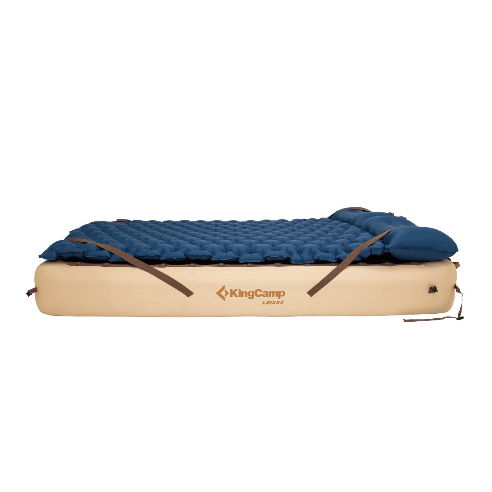 KingCamp Sleeping Bundle: 2-in-1 Air Pad & Mattress Frame Pack