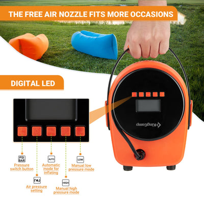 KingCamp THOR Portable Electric Air Pump for Tent & Mattress
