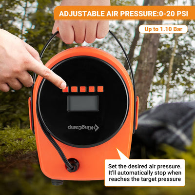 KingCamp THOR Portable Electric Air Pump for Tent & Mattress