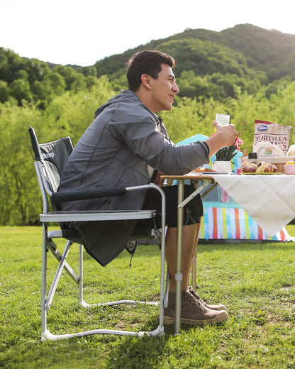 KingCamp Timeless Aluminum Tube Camping Chair | Lifetime Warranty