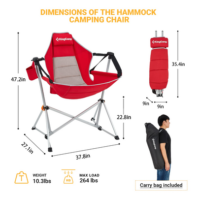 KingCamp Hammock Camp Recliner Chair