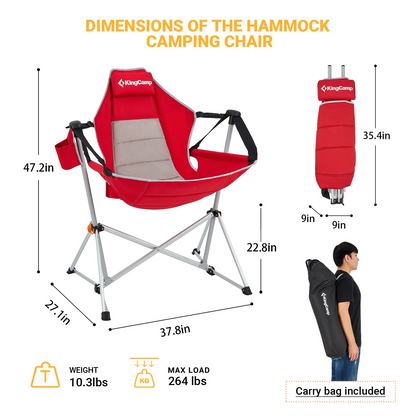 KingCamp Hammock Camp Recliner Chair