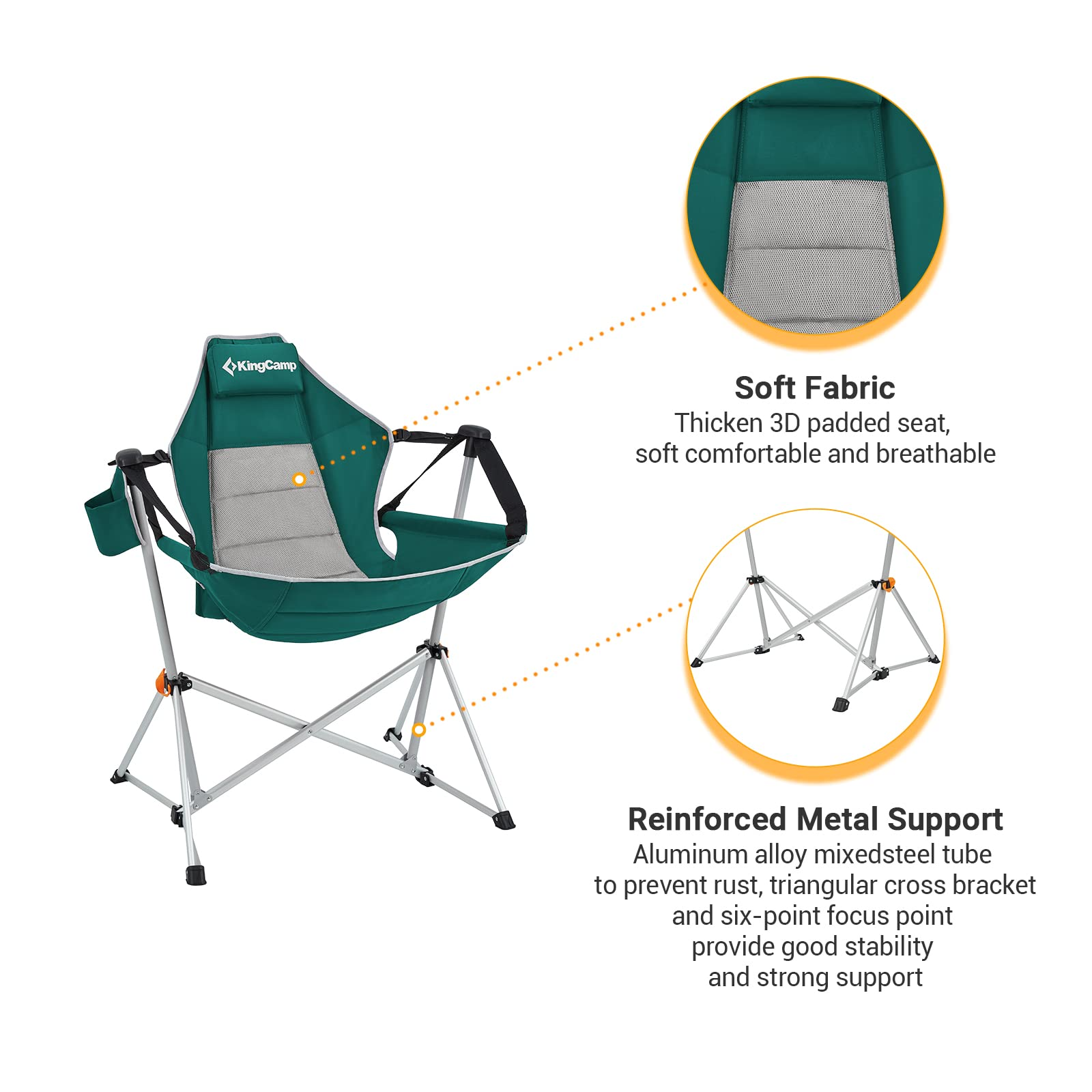 KingCamp Hammock Camp Recliner Chair
