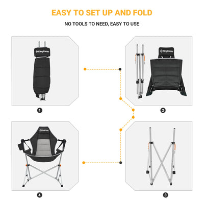 KingCamp Hammock Camp Recliner Chair