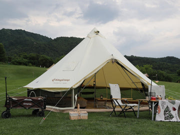 KingCamp KHAN C 400 Luxury Cotton Bell Tent