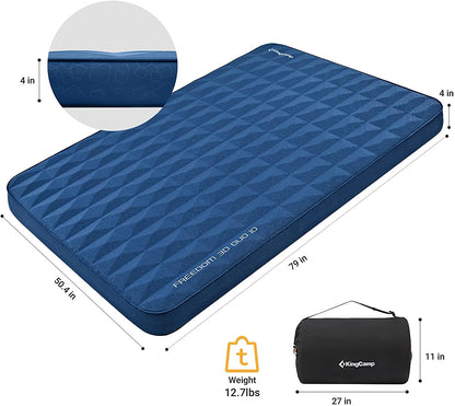KingCamp 3.94 Inch Thick Self-Inflating Camping Pad