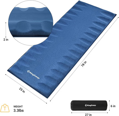KingCamp 3D Self Inflating Ultralight Sleeping Pad