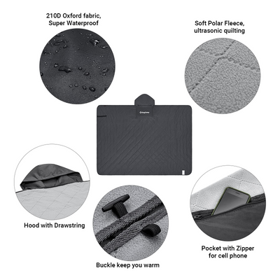 KingCamp 3 in 1 Blankets