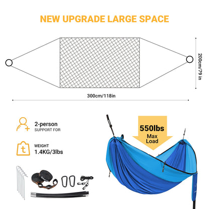 KingCamp 3 in 1 Camping Hammock with Gauze Net
