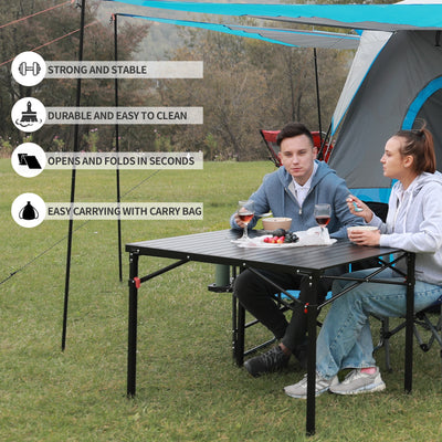 KingCamp 4-6 Person Aluminum Alloy Table