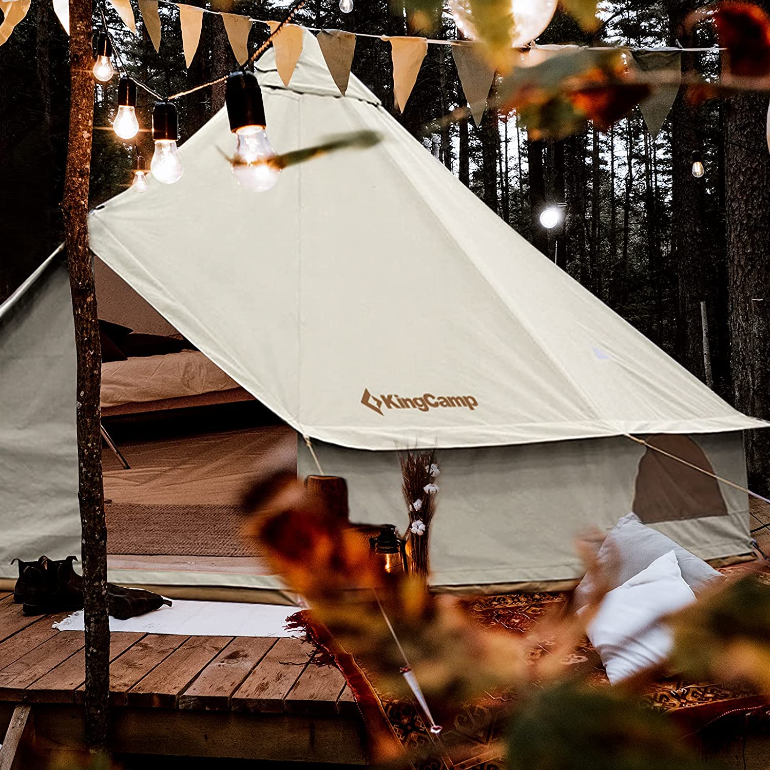 KingCamp 4-Season Khan Canvas Tent