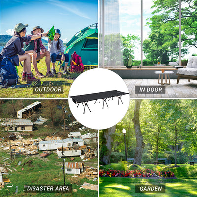 KingCamp Aluminum Alloy High & Low Use Outdoor Cot