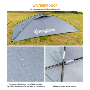 Buy KingCamp Outdoor Awning Shelter SUV Tent Auto Canopy