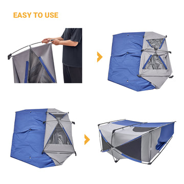 KingCamp Outdoor Double Room Camping Shower Tent for Sale – KingCamp  Outdoors