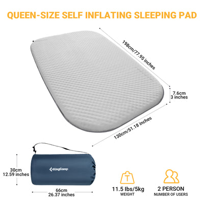KingCamp Double Self Inflating Sleeping Pad