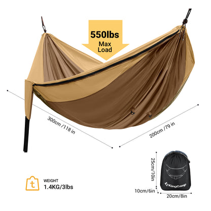 KingCamp Double nylon mosquito net hammock