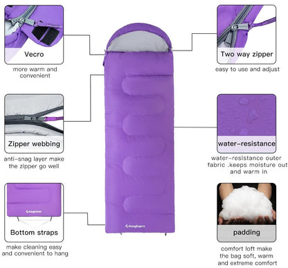 KingCamp Extra Wide 4 Season Sleeping Bag
