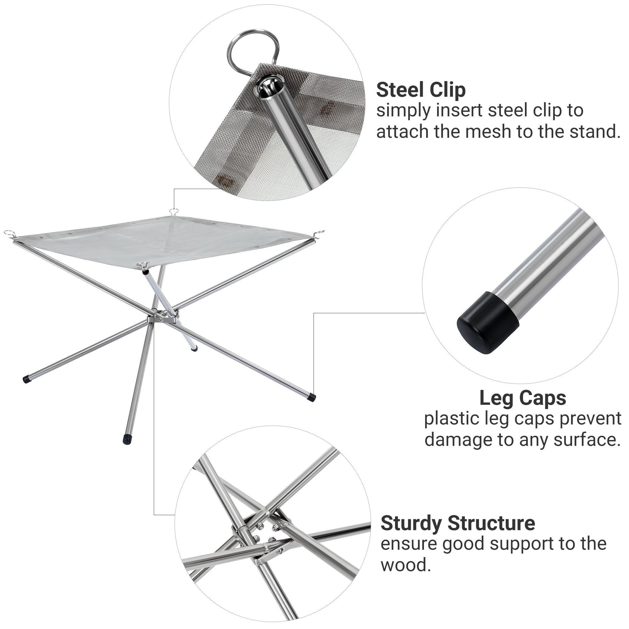 KingCamp Fire Pits for Outside