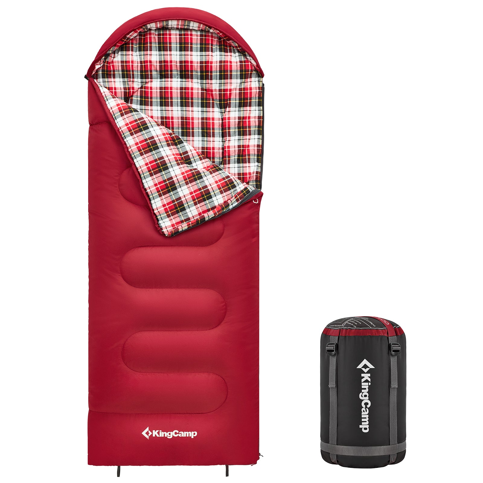 KingCamp Flannel Liner 3 Season Sleeping Bags