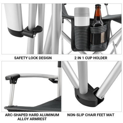 KingCamp Folding Lightweight Camping Chairs