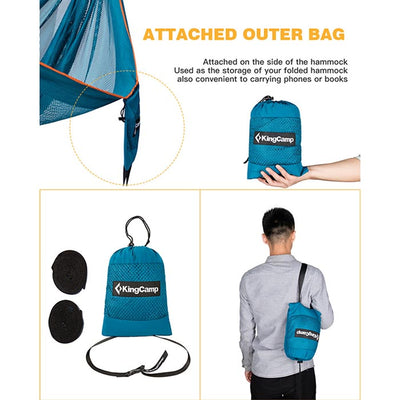 KingCamp Hammock with Tree Straps