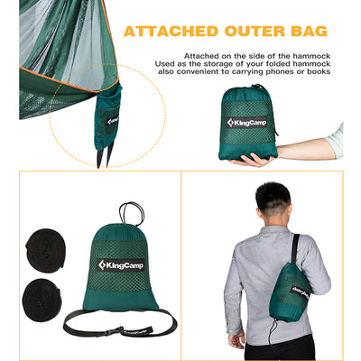 KingCamp Hammock with Tree Straps