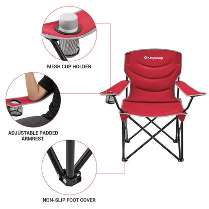 KingCamp Oversized Portable Lawn Chair