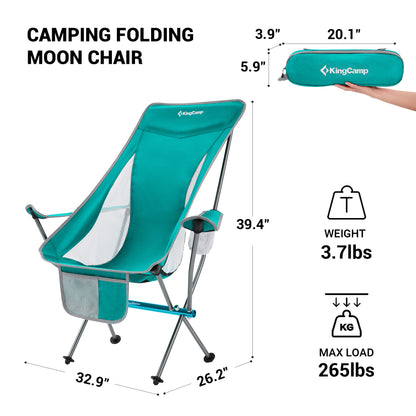 KingCamp Highback Camping Chairs