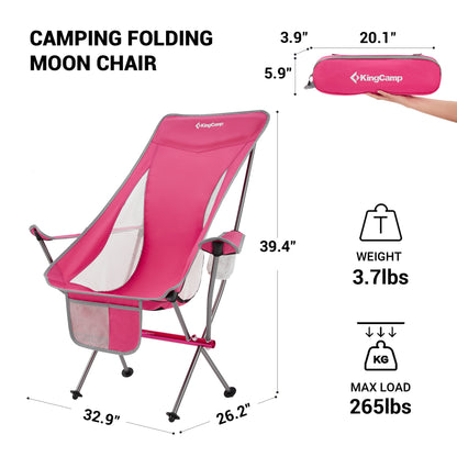 KingCamp Highback Camping Chairs