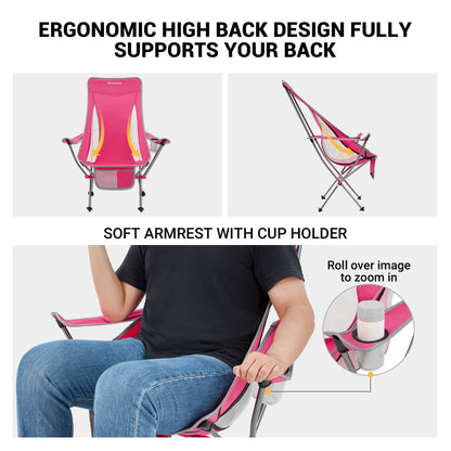 KingCamp Highback Camping Chairs