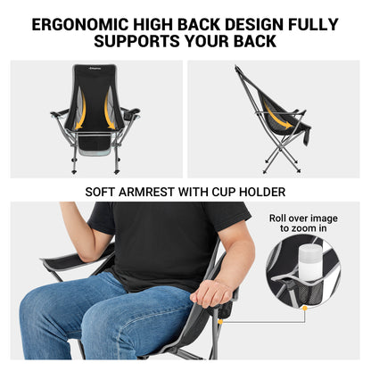 KingCamp Highback Camping Chairs