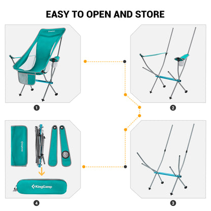 KingCamp Highback Camping Chairs