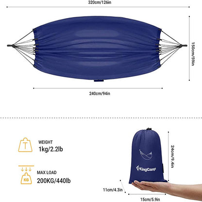 KingCamp Ice Silk Mesh Camping Hammock