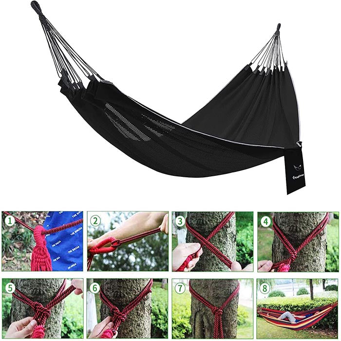 KingCamp Ice Silk Mesh Camping Hammock