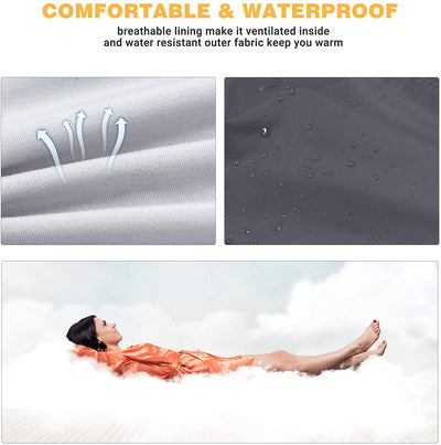KingCamp Joinable Envelope Lightweight Adults Sleeping Bags